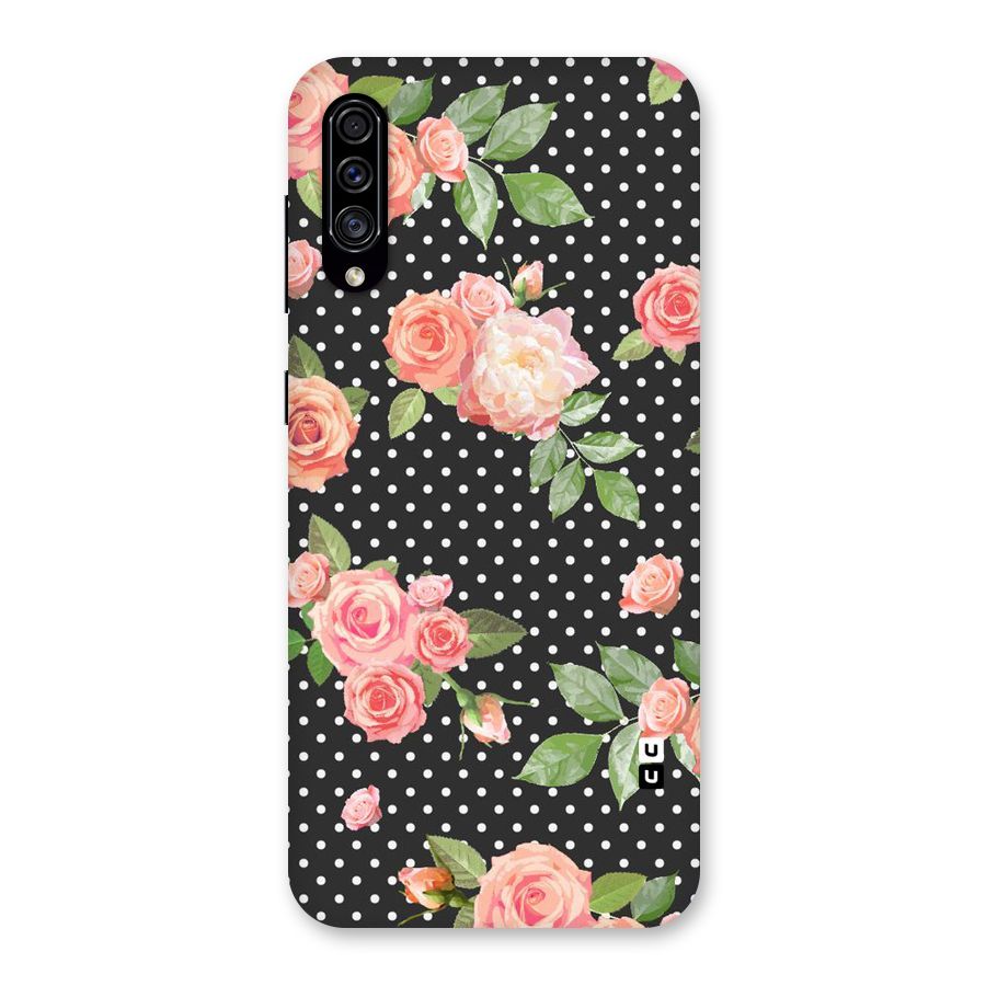 Polka Peach Back Case for Galaxy A30s