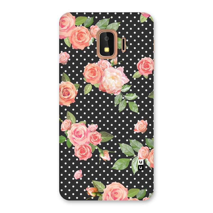 Polka Peach Back Case for Galaxy J2 Core