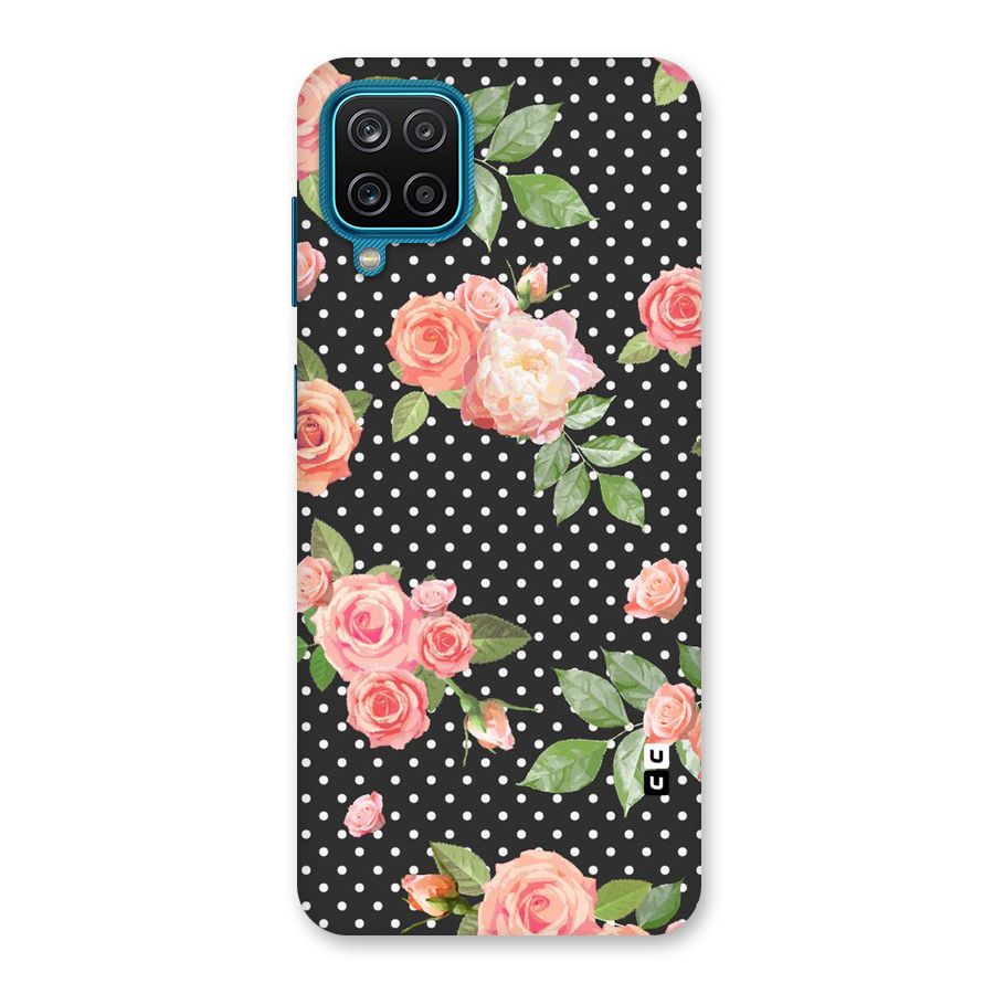 Polka Peach Back Case for Galaxy M12