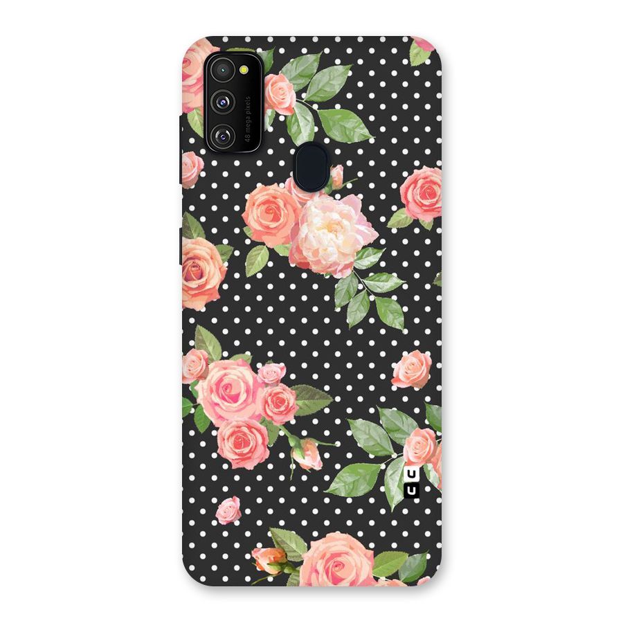 Polka Peach Back Case for Galaxy M30s