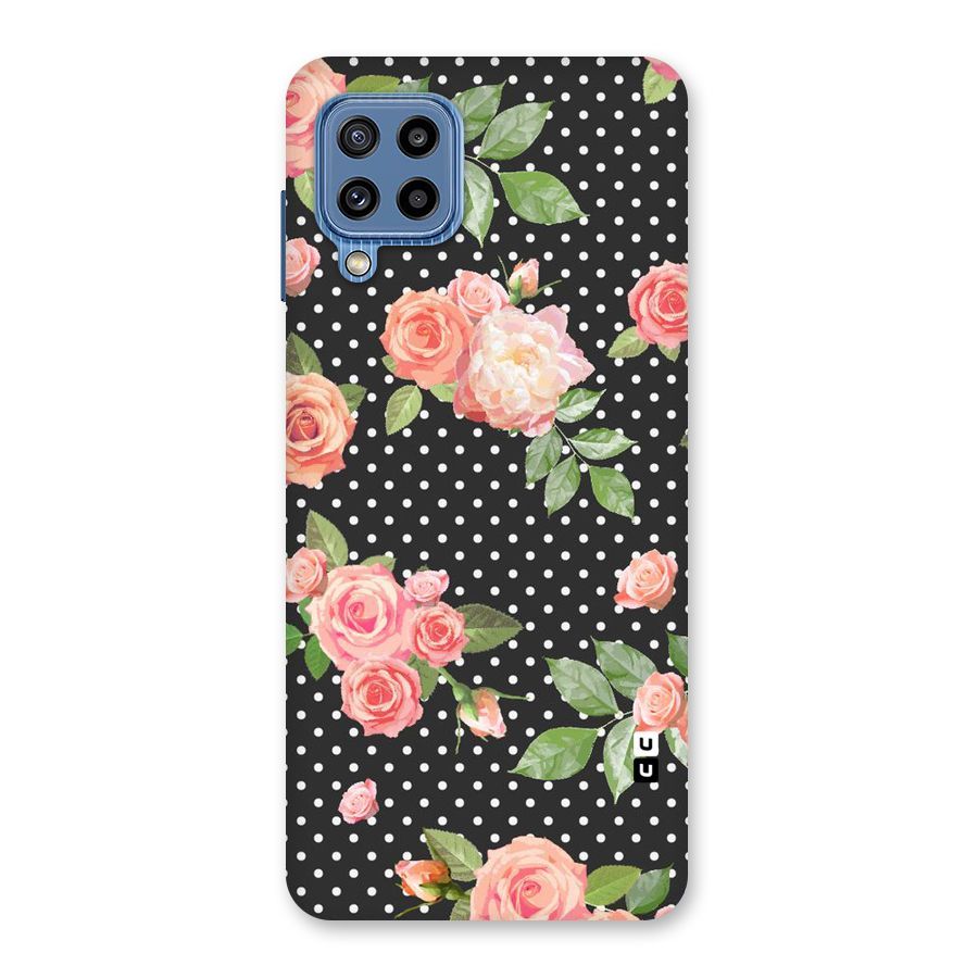 Polka Peach Back Case for Galaxy M32