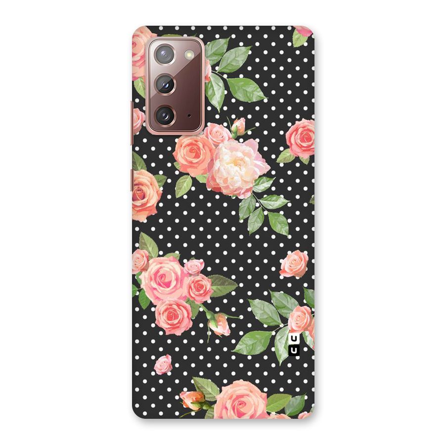 Polka Peach Back Case for Galaxy Note 20