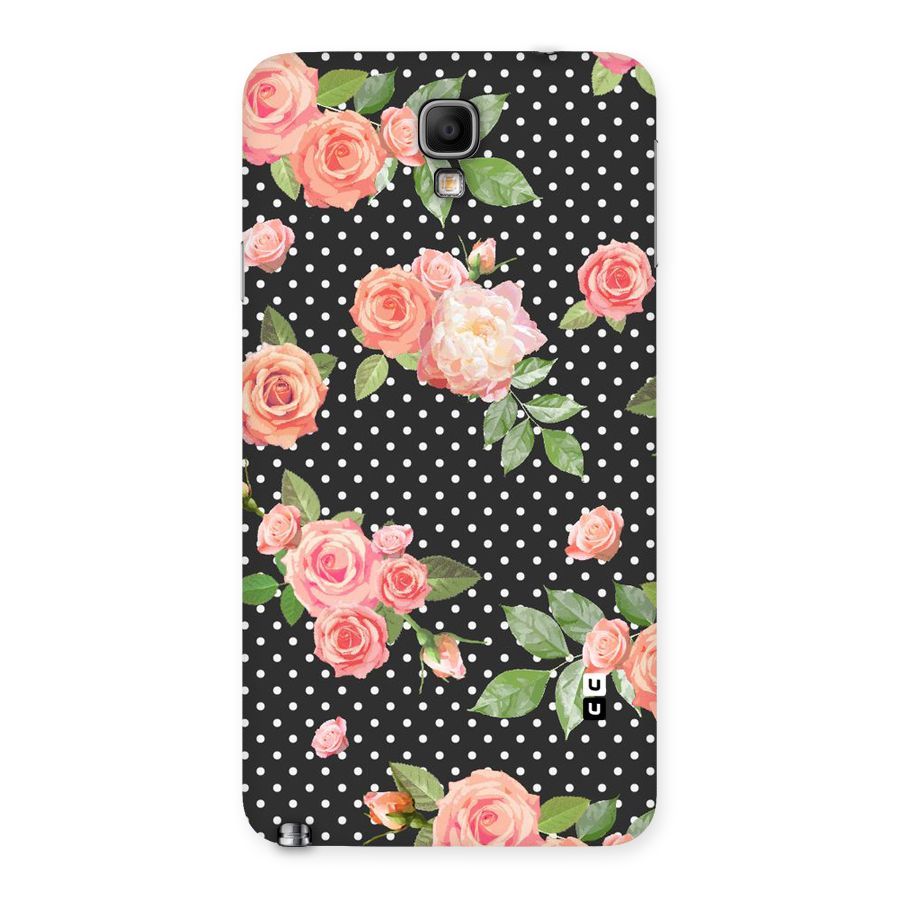 Polka Peach Back Case for Galaxy Note 3 Neo