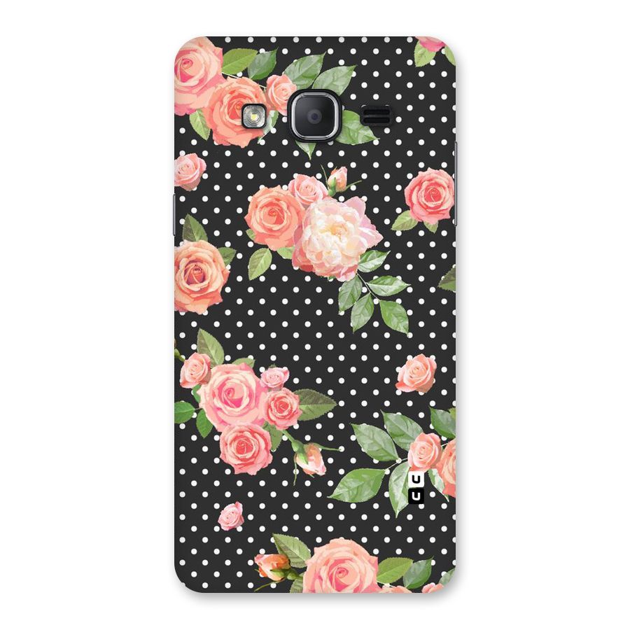 Polka Peach Back Case for Galaxy On7 2015