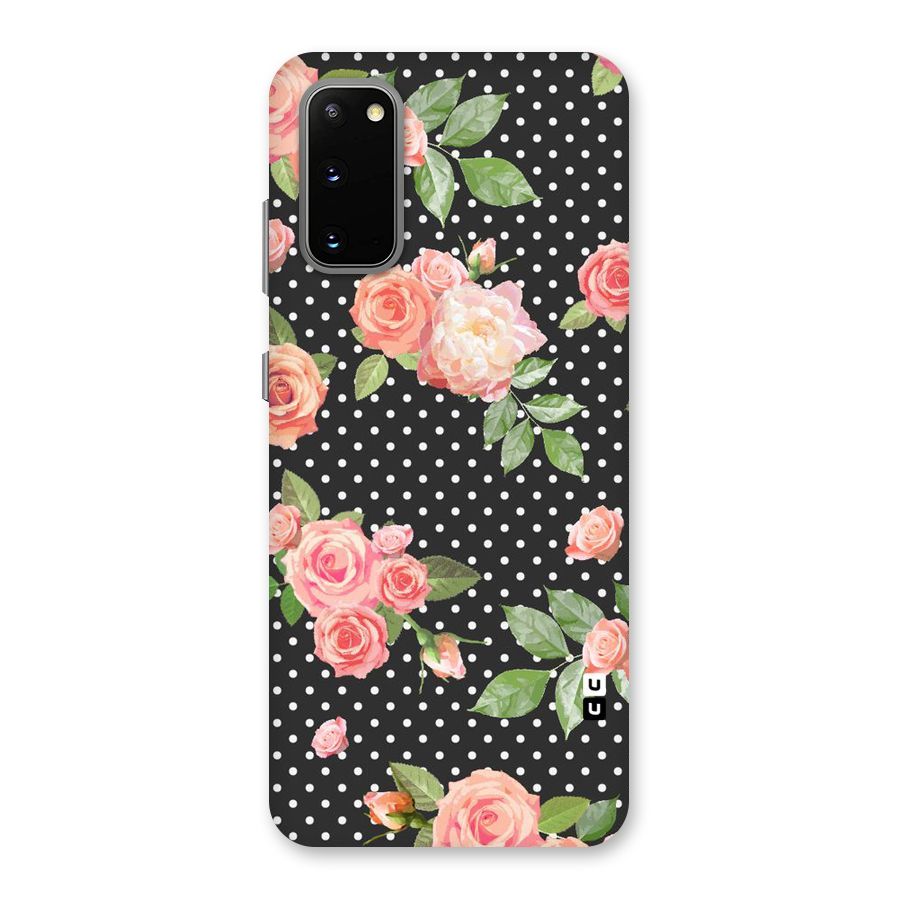 Polka Peach Back Case for Galaxy S20