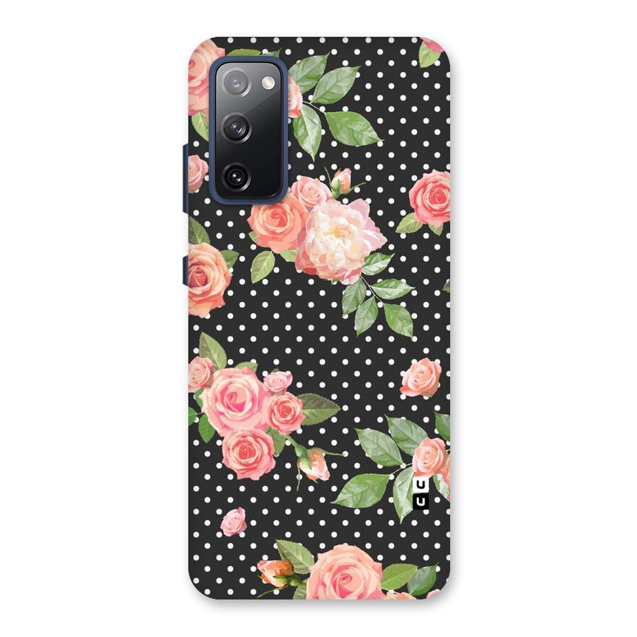 Polka Peach Back Case for Galaxy S20 FE