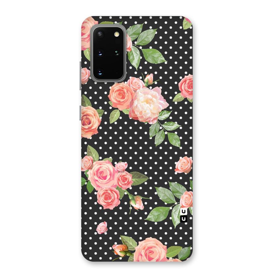 Polka Peach Back Case for Galaxy S20 Plus