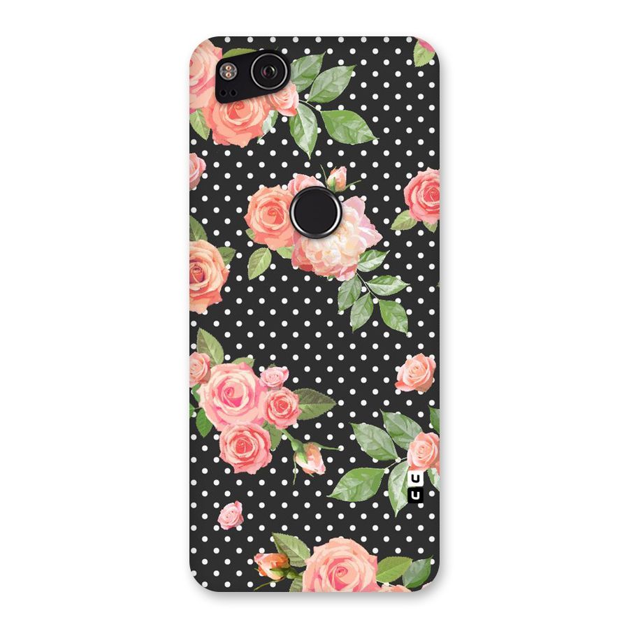 Polka Peach Back Case for Google Pixel 2