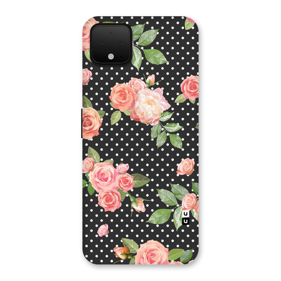 Polka Peach Back Case for Google Pixel 4 XL