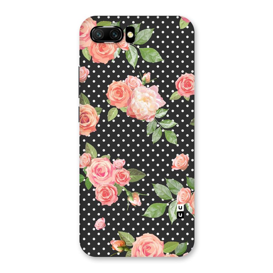 Polka Peach Back Case for Honor 10