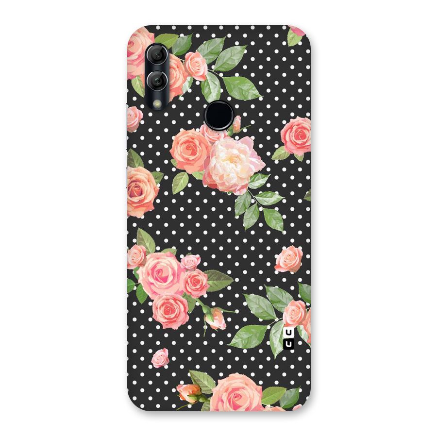 Polka Peach Back Case for Honor 10 Lite