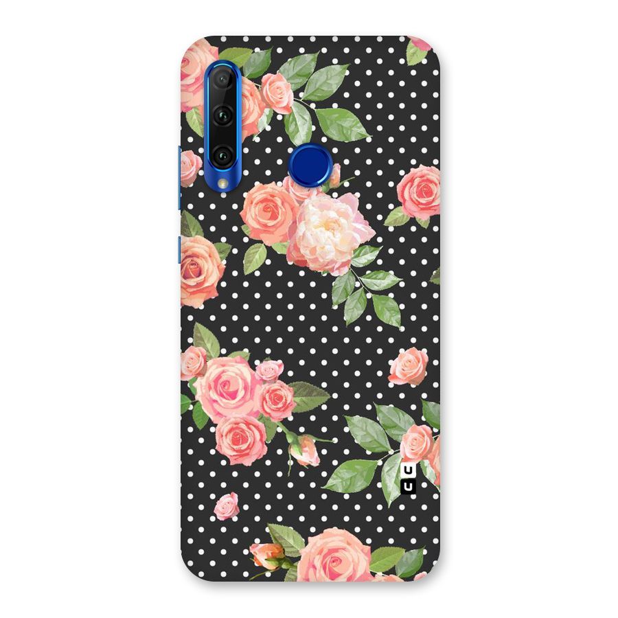 Polka Peach Back Case for Honor 20i