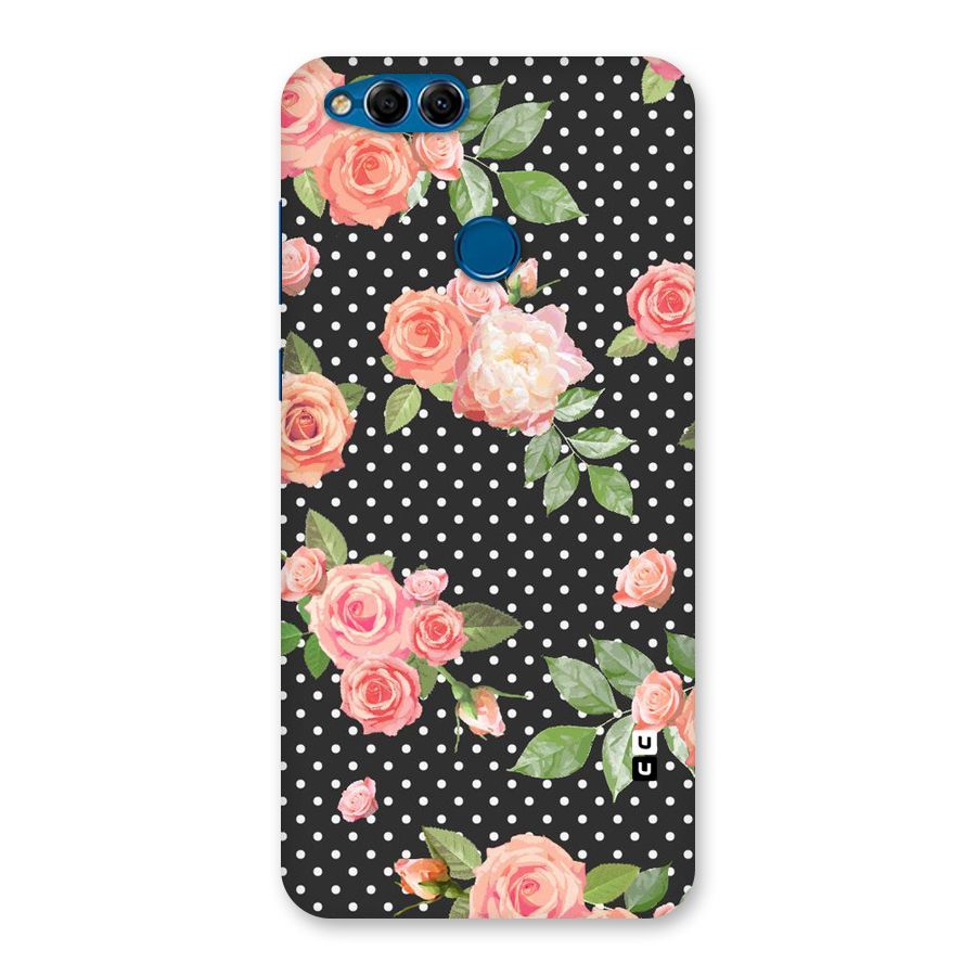Polka Peach Back Case for Honor 7X