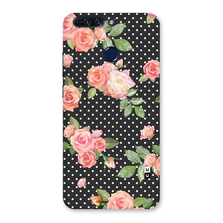 Polka Peach Back Case for Honor 8 Pro