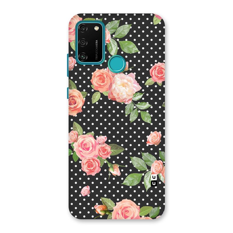 Polka Peach Back Case for Honor 9A