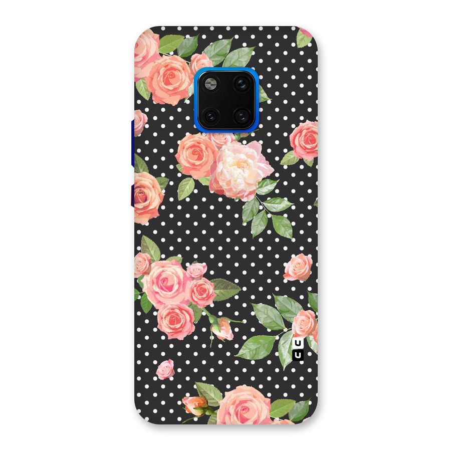 Polka Peach Back Case for Huawei Mate 20 Pro