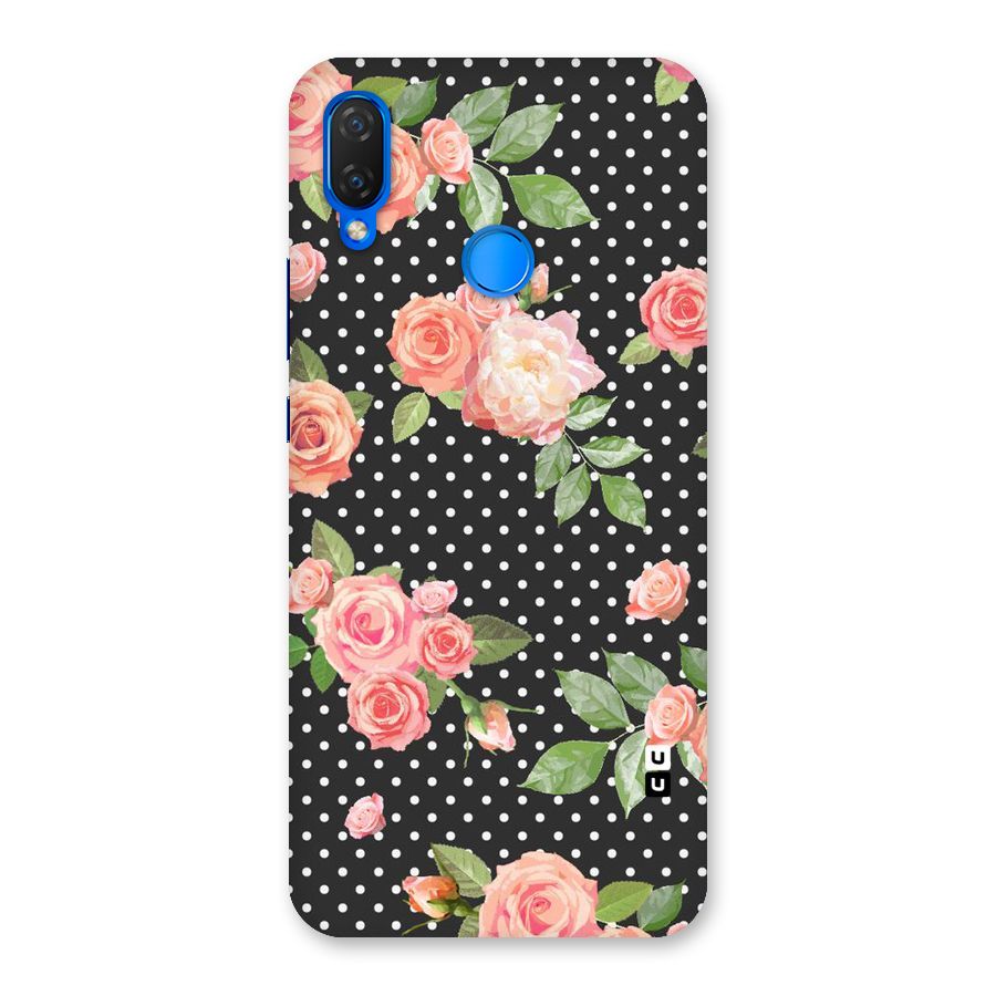Polka Peach Back Case for Huawei P Smart+