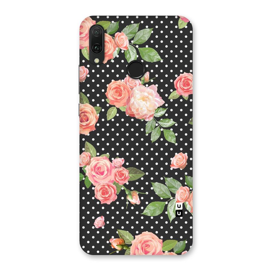 Polka Peach Back Case for Huawei Y9 (2019)