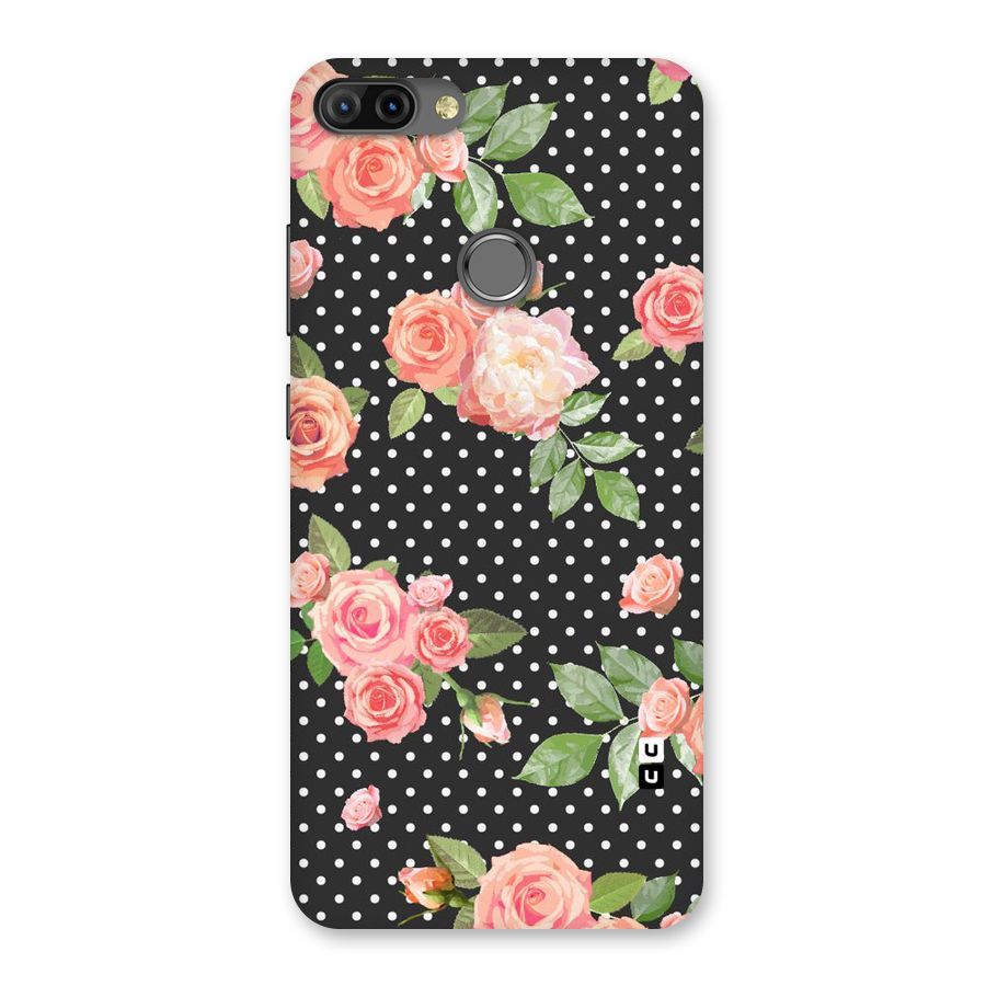 Polka Peach Back Case for Infinix Hot 6 Pro
