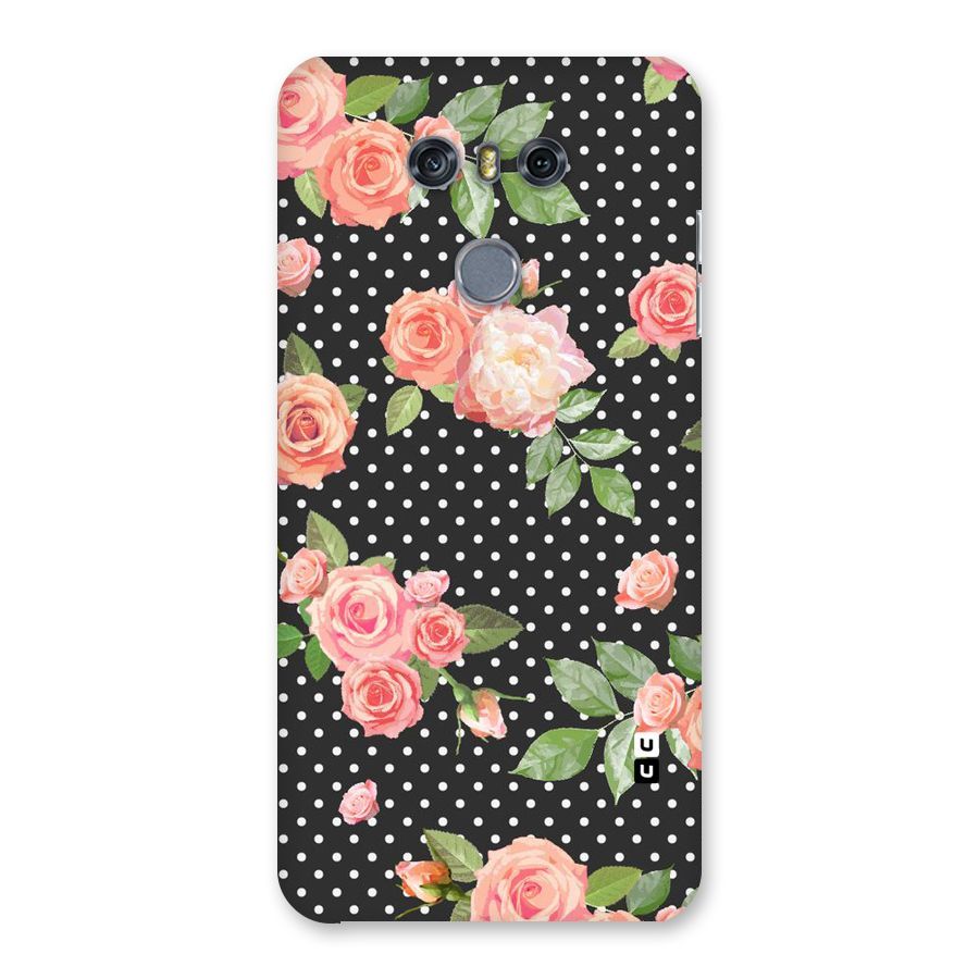 Polka Peach Back Case for LG G6