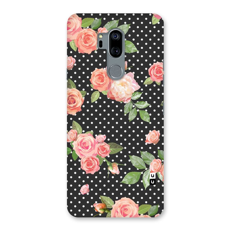 Polka Peach Back Case for LG G7