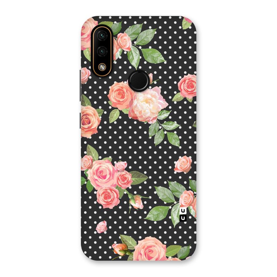 Polka Peach Back Case for Lenovo A6 Note