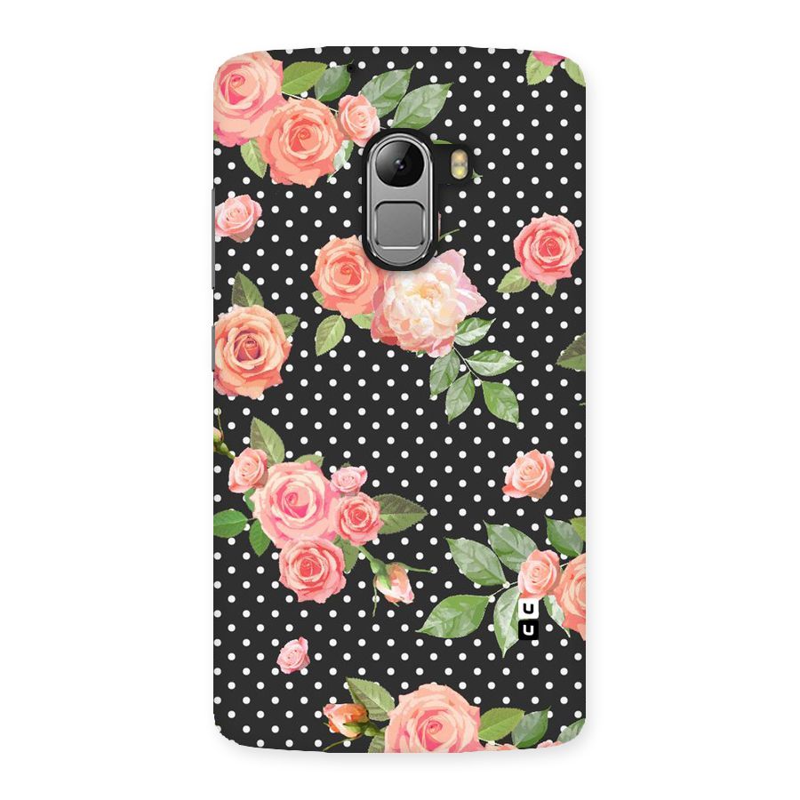 Polka Peach Back Case for Lenovo K4 Note