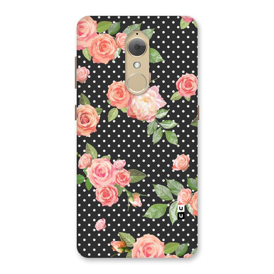 Polka Peach Back Case for Lenovo K8