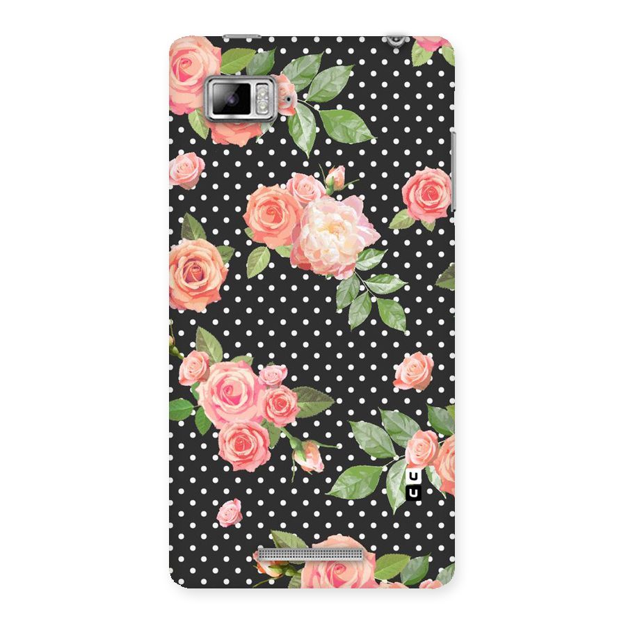 Polka Peach Back Case for Lenovo Vibe Z K910