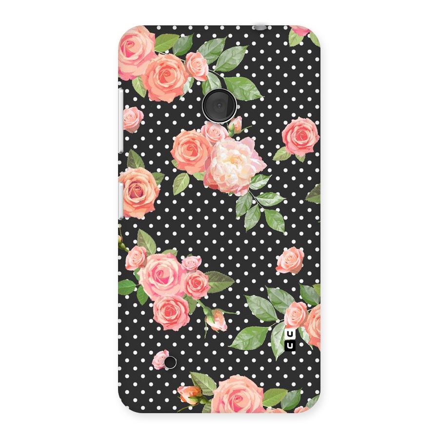 Polka Peach Back Case for Lumia 530