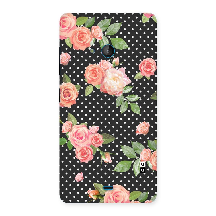 Polka Peach Back Case for Lumia 540