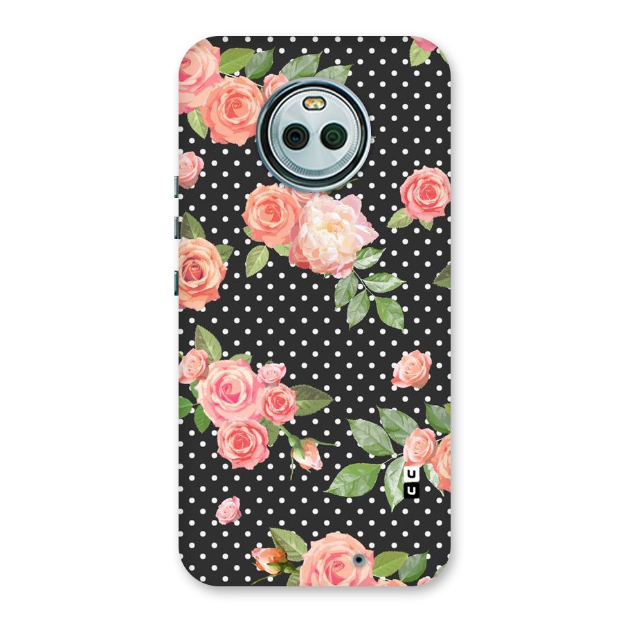 Polka Peach Back Case for Moto X4