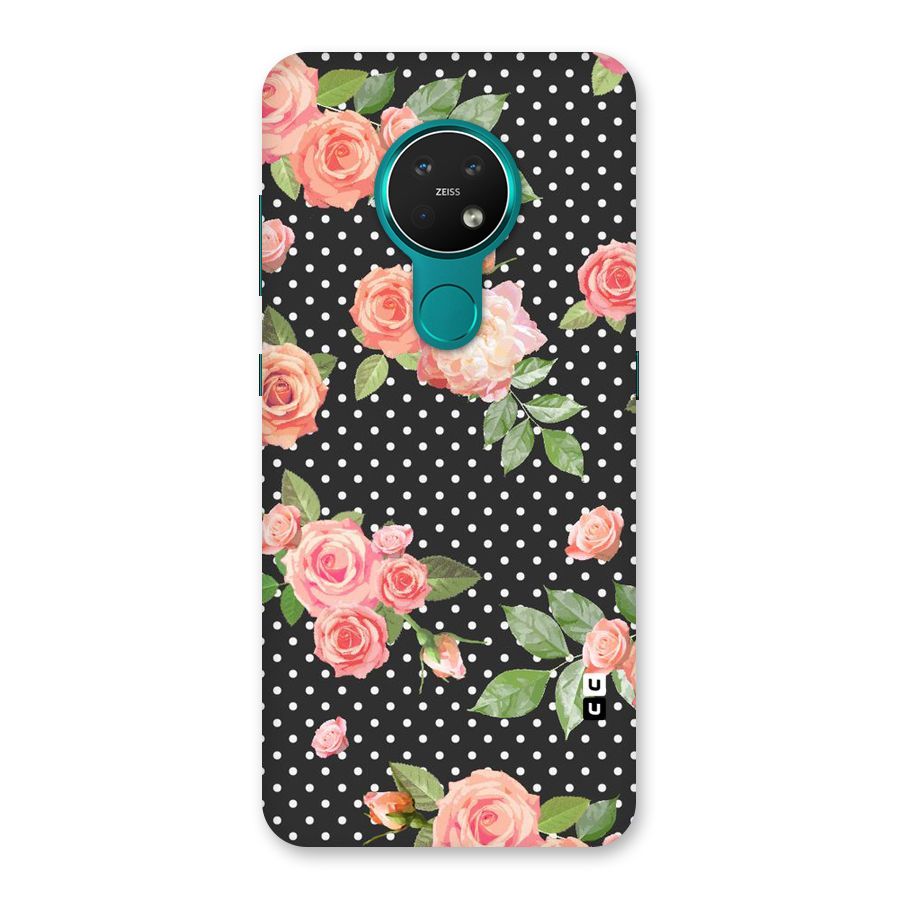 Polka Peach Back Case for Nokia 7.2