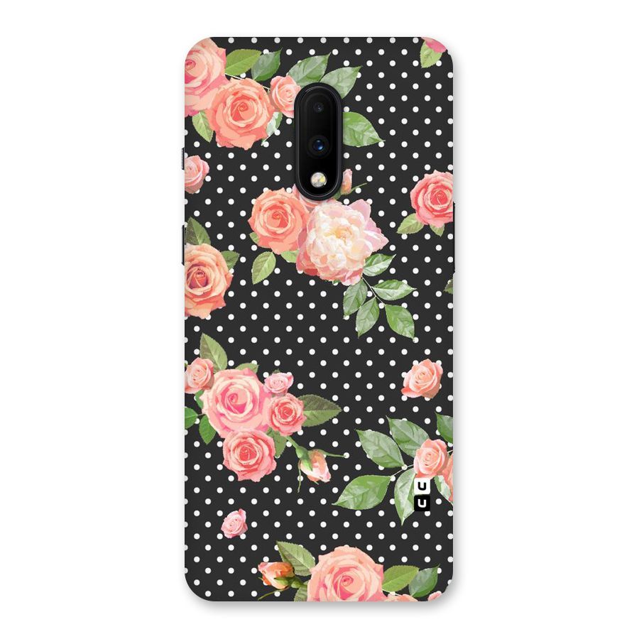 Polka Peach Back Case for OnePlus 7