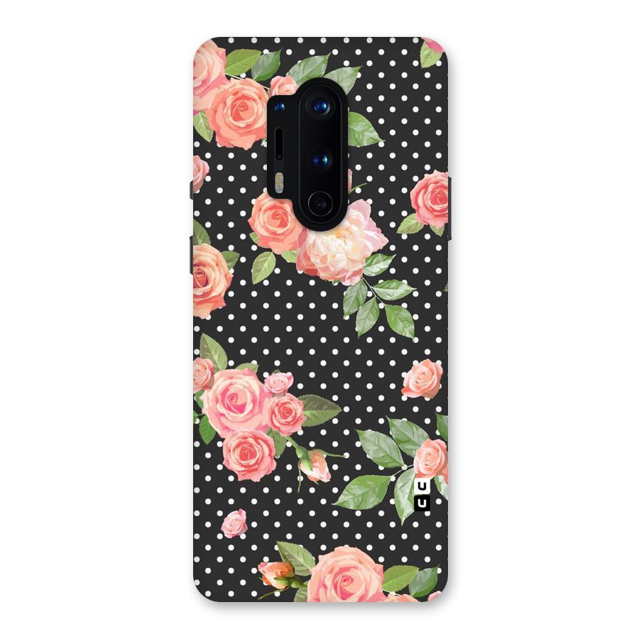 Polka Peach Back Case for OnePlus 8 Pro