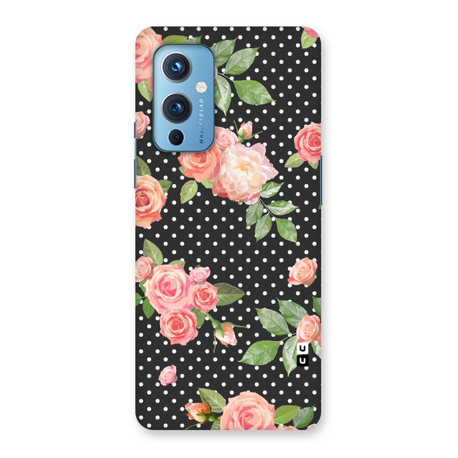 Polka Peach Back Case for OnePlus 9