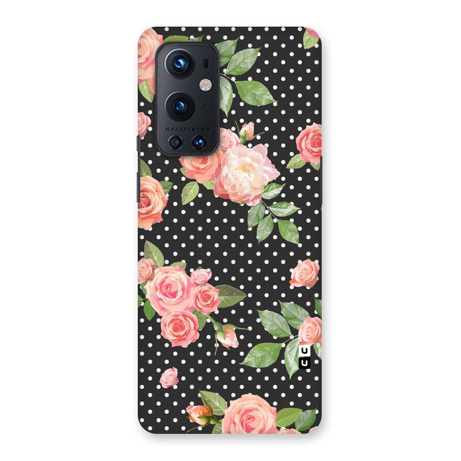 Polka Peach Back Case for OnePlus 9 Pro