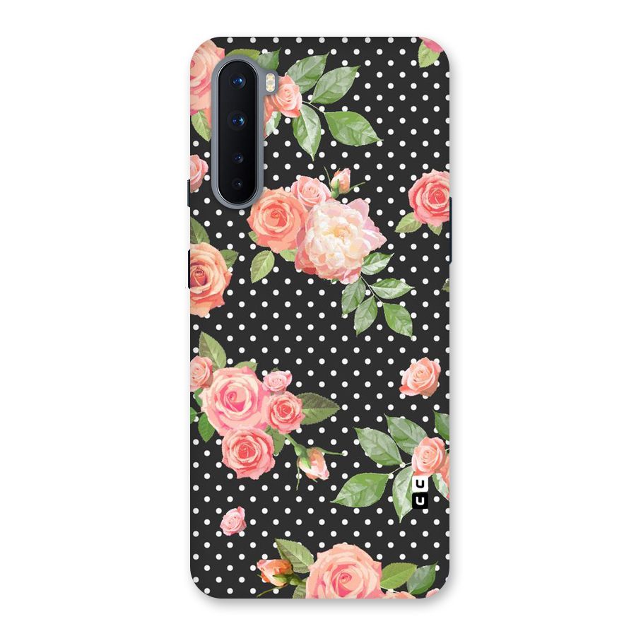 Polka Peach Back Case for OnePlus Nord