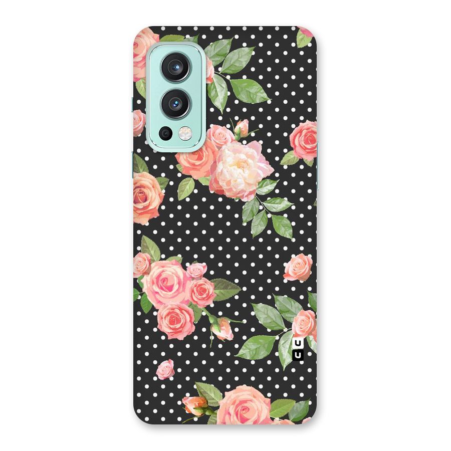 Polka Peach Back Case for OnePlus Nord 2 5G