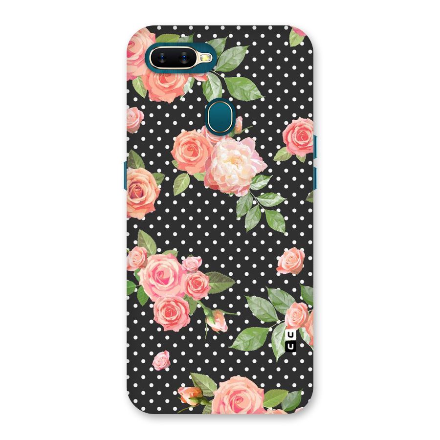 Polka Peach Back Case for Oppo A11k