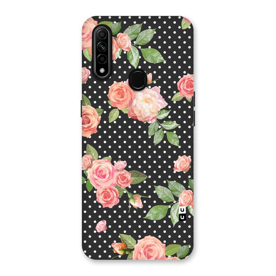 Polka Peach Back Case for Oppo A31