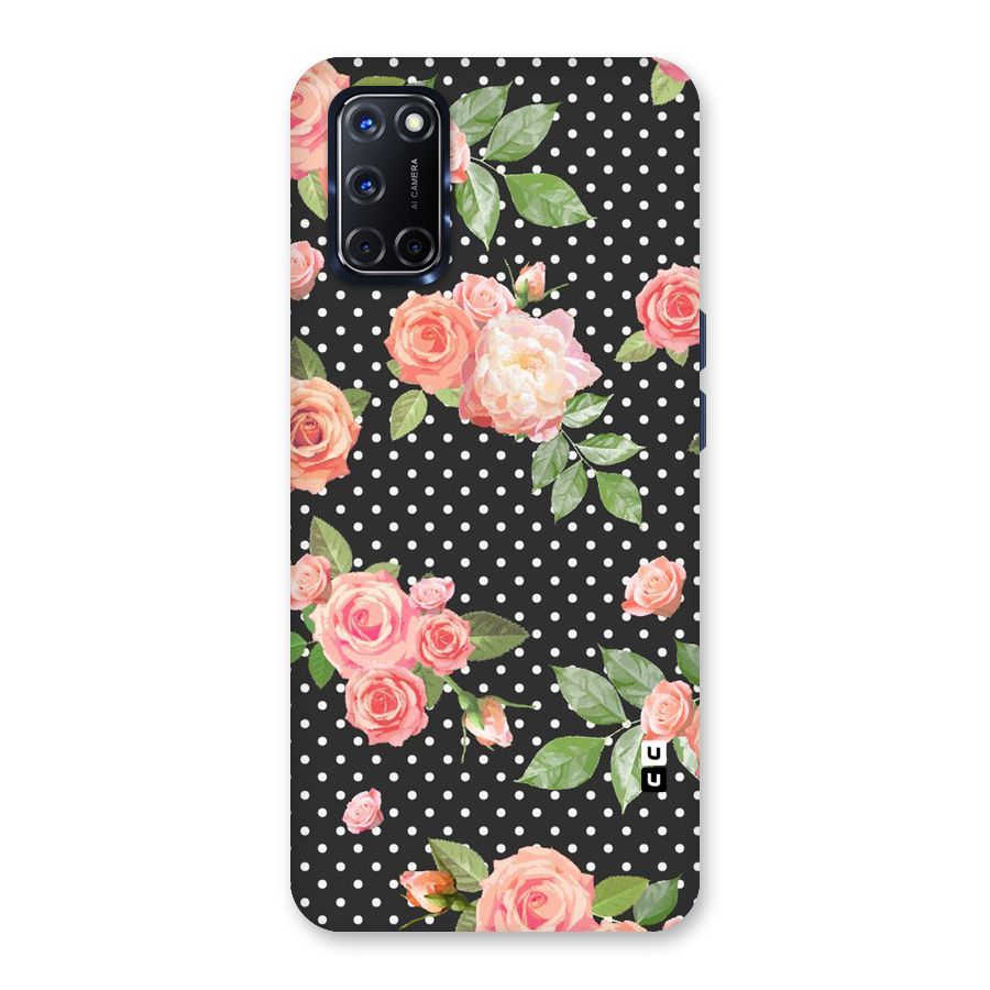 Polka Peach Back Case for Oppo A52
