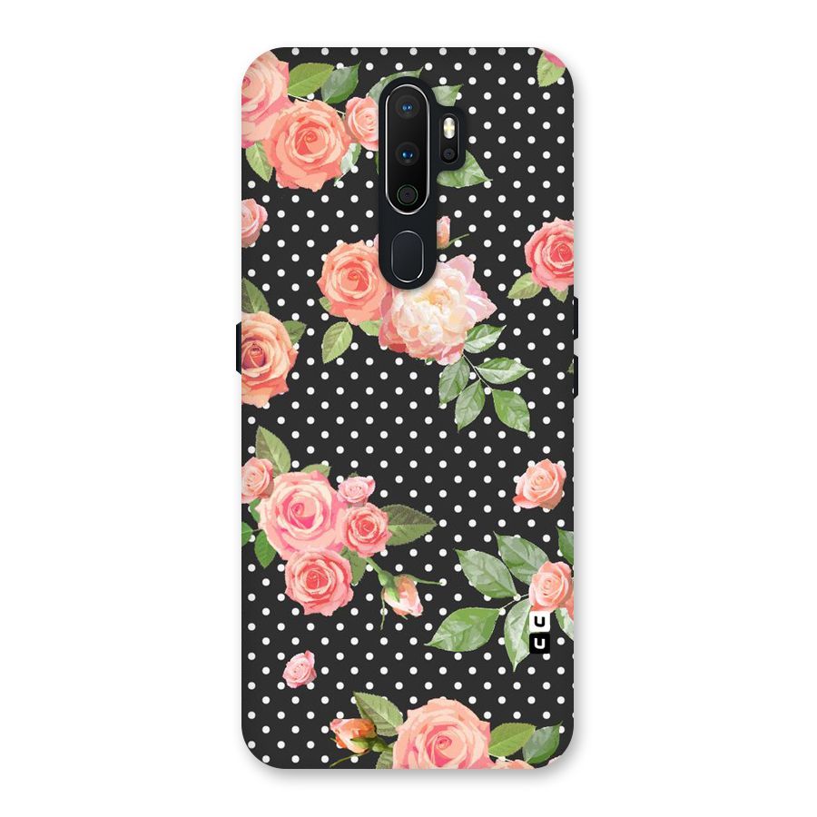 Polka Peach Back Case for Oppo A5 (2020)
