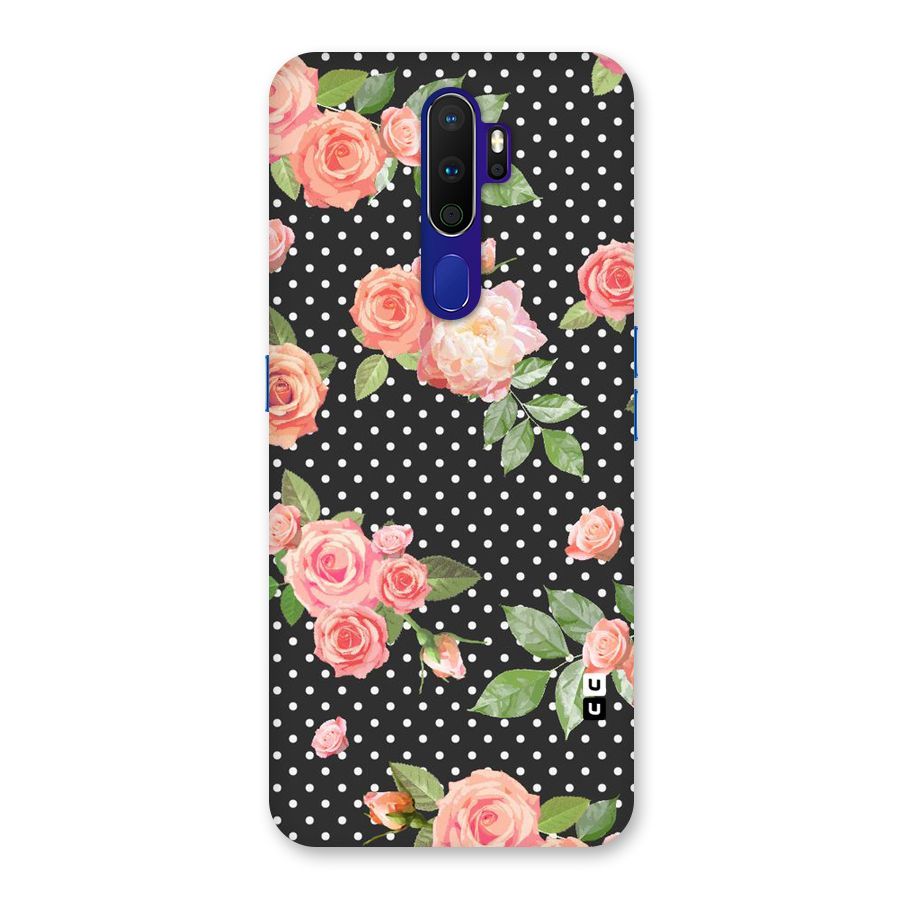 Polka Peach Back Case for Oppo A9 (2020)