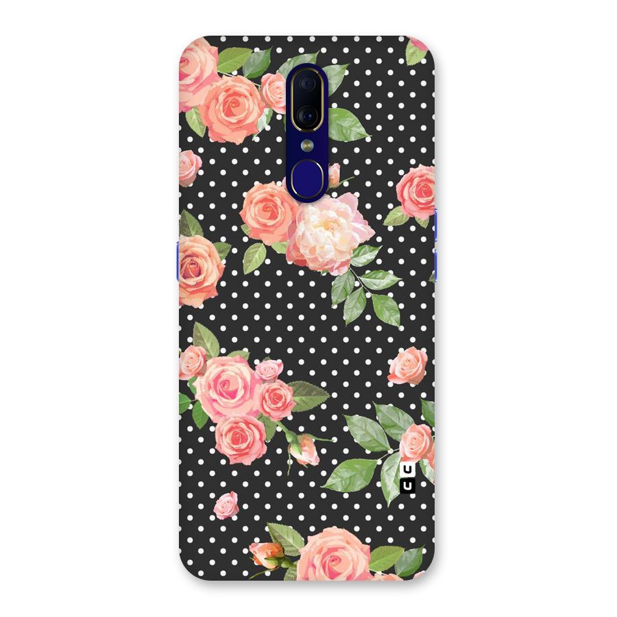 Polka Peach Back Case for Oppo F11