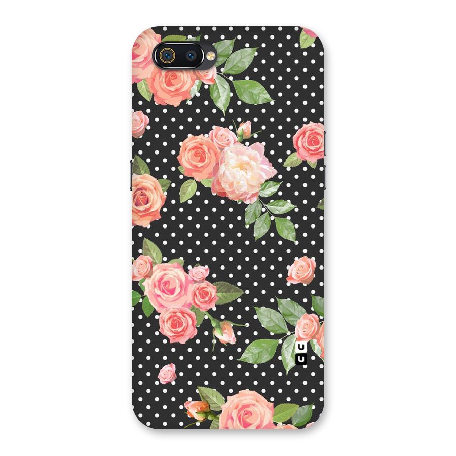 Polka Peach Back Case for Realme C2