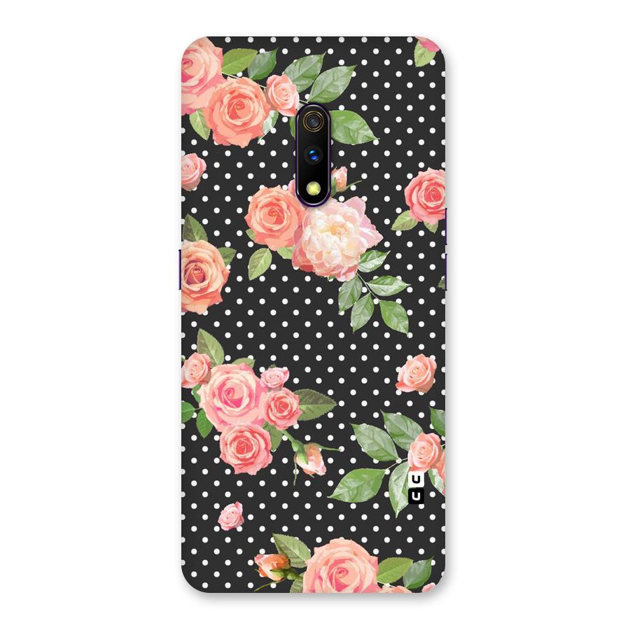Polka Peach Back Case for Realme X