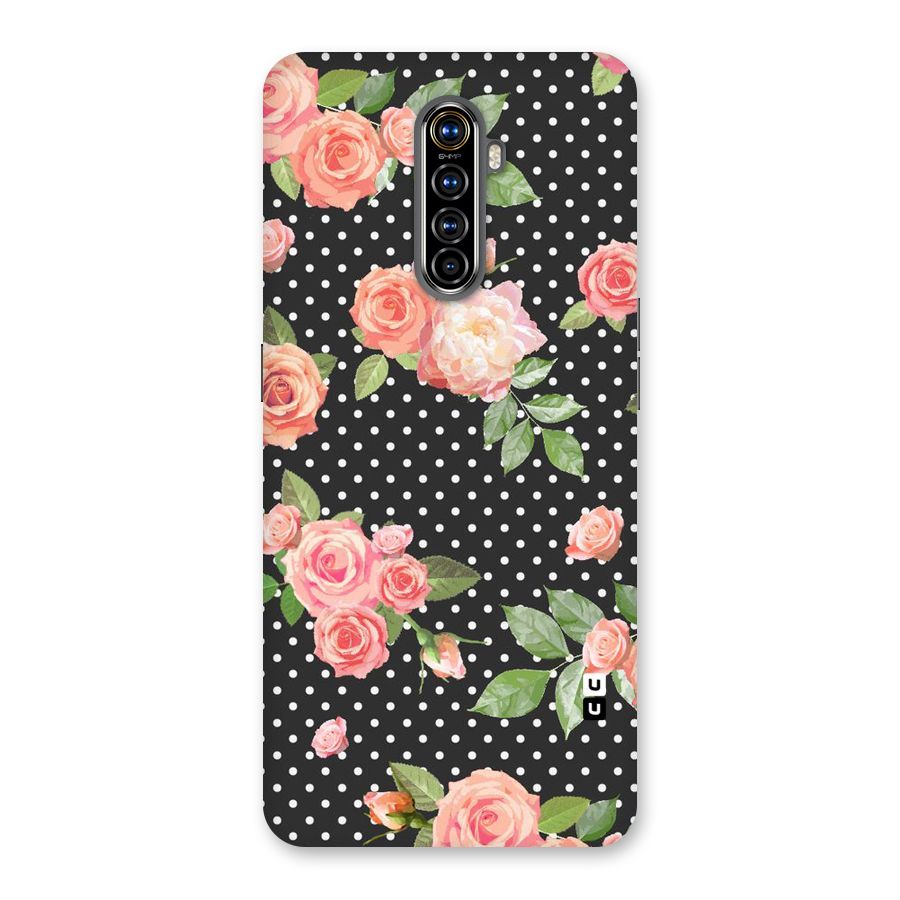 Polka Peach Back Case for Realme X2 Pro