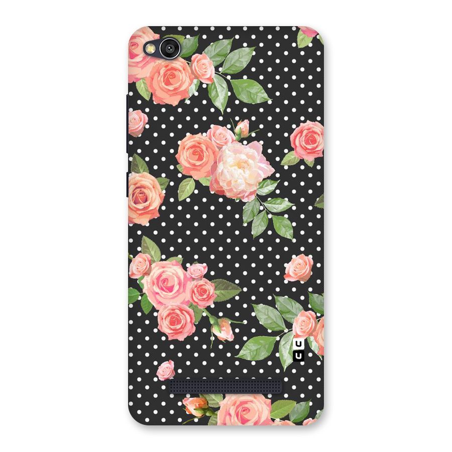 Polka Peach Back Case for Redmi 4A