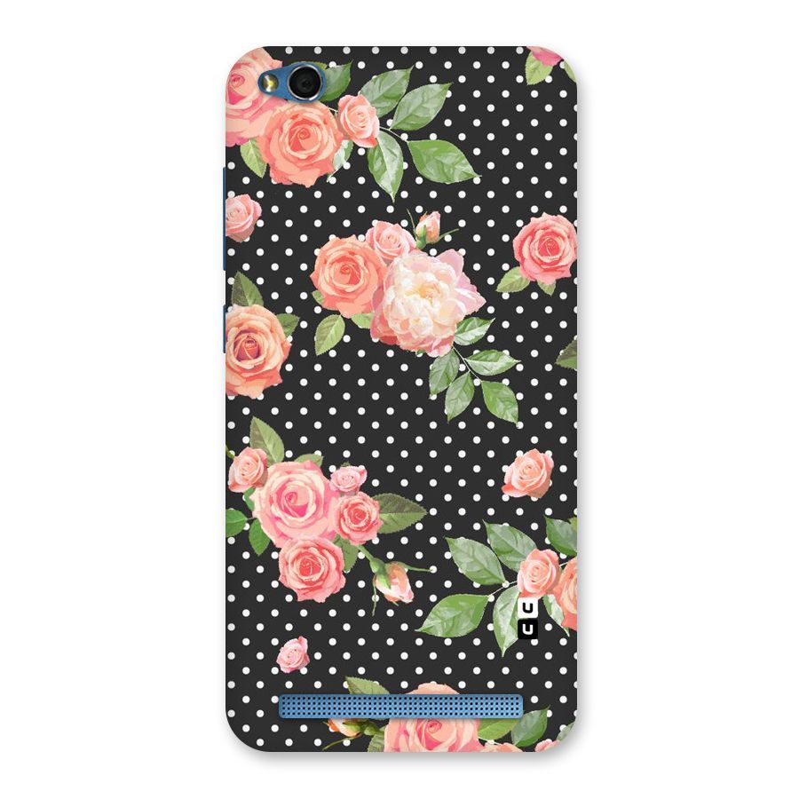 Polka Peach Back Case for Redmi 5A